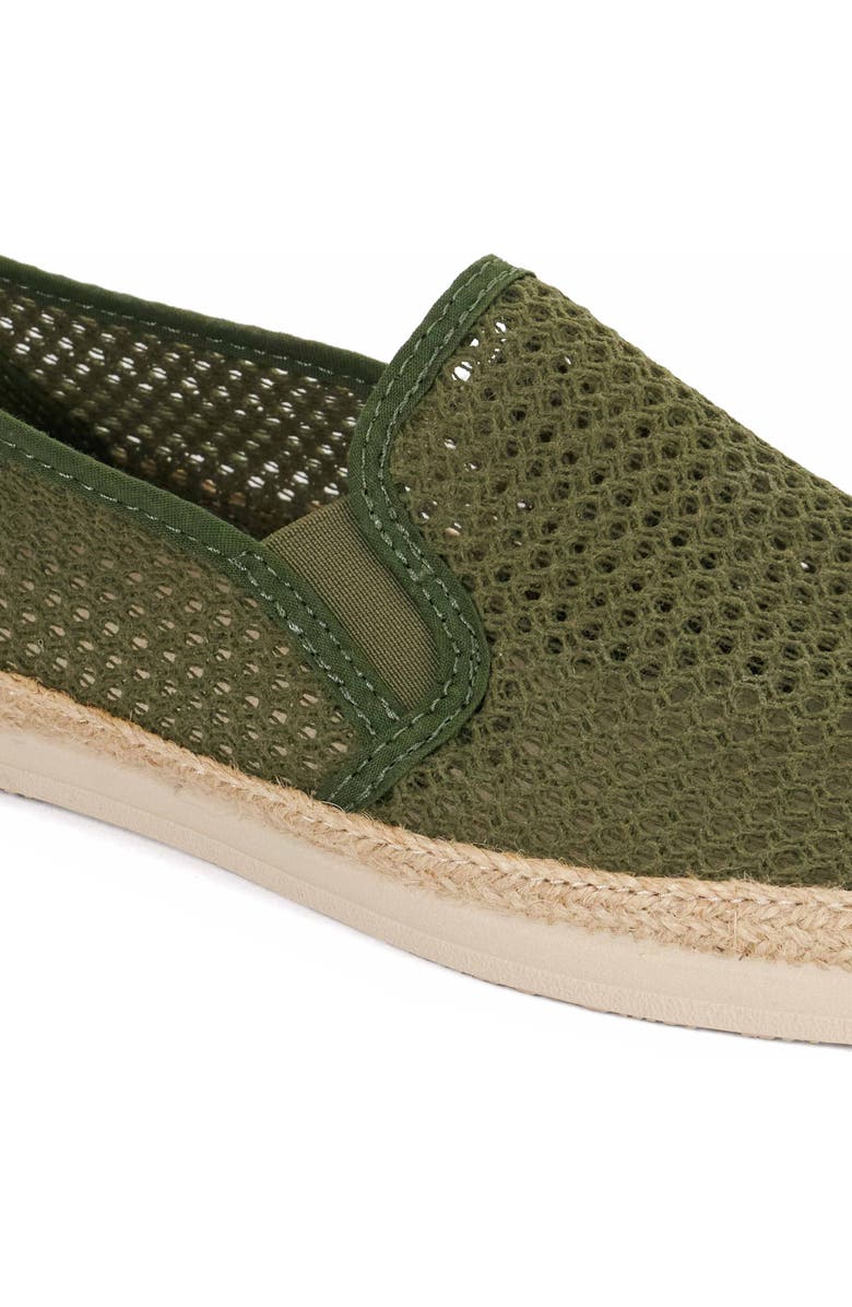 Dune London Fisherr Slip-On Sneaker, Alternate, color, Khaki