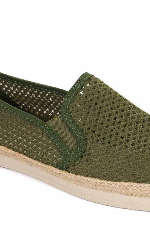 Dune London Fisherr Slip-on Sneaker In Khaki