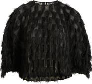 BOSS Baima Fray Texture Top