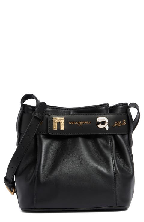 Delaine Leather Crossbody Bag