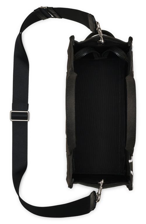 Marc Jacobs The Medium Star Canvas Tote In Black