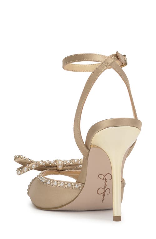 Jessica Simpson Nolira Bow Sandal In Gold