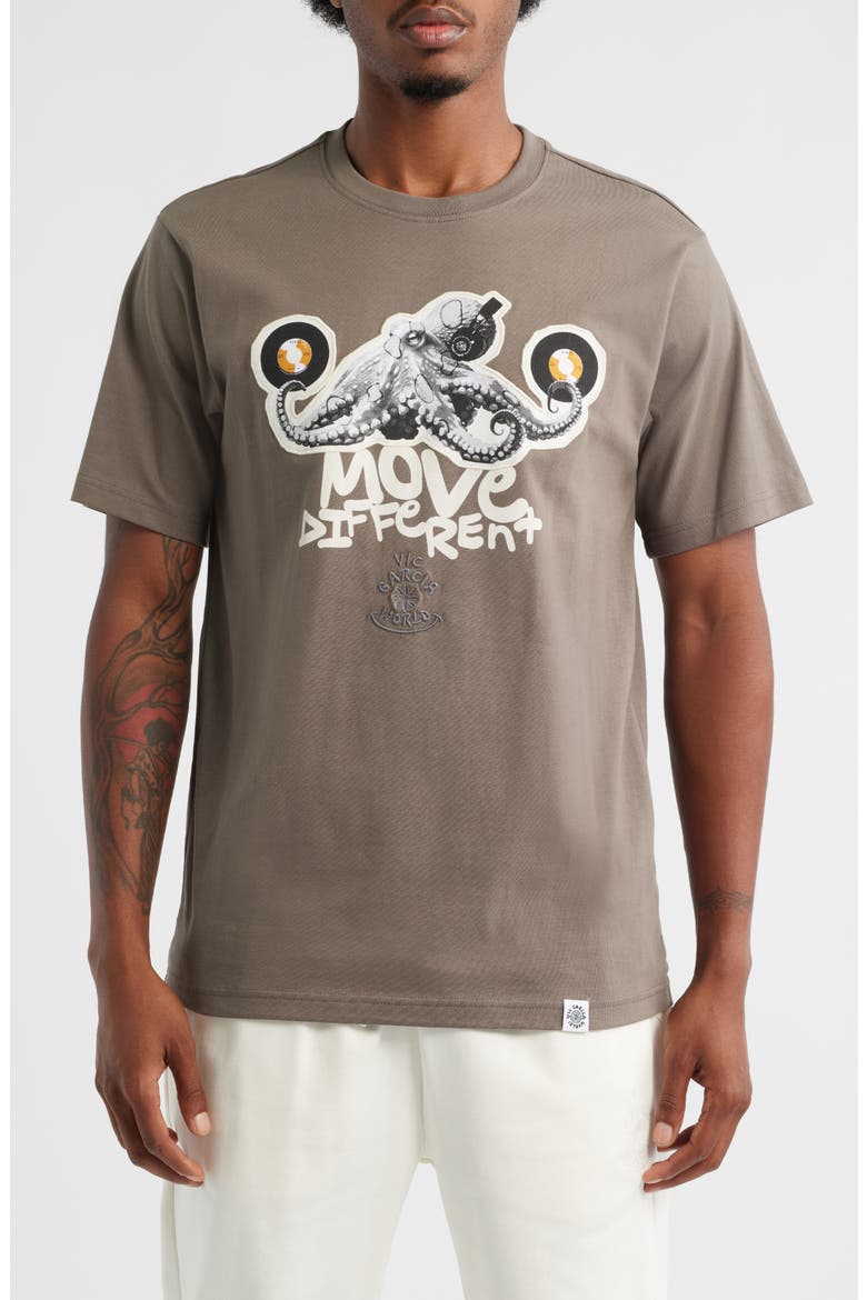 Move Different Graphic T-Shirt, Main, color, GRAPHITE