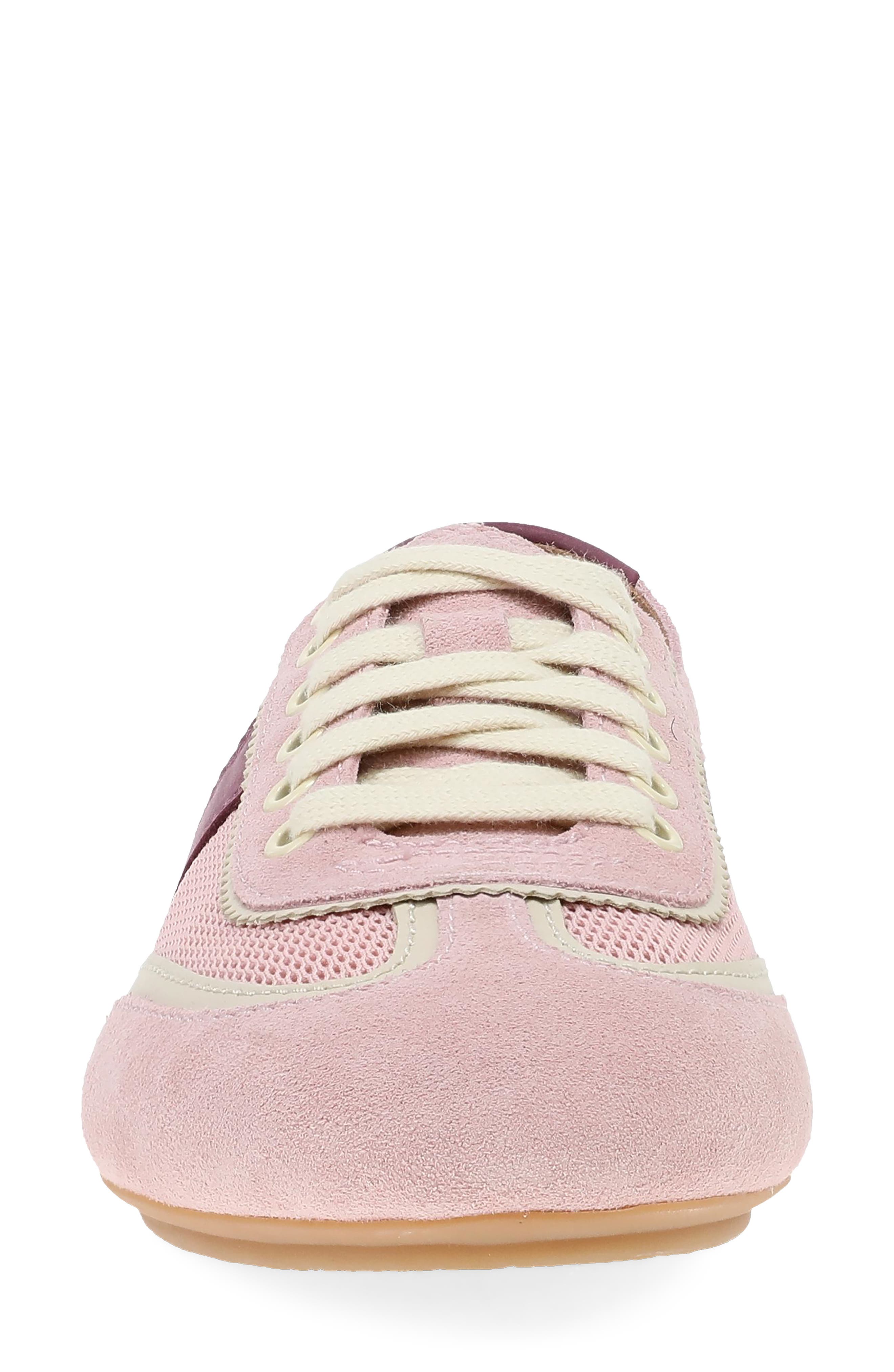 Milana Sneaker, Alternate, color, PINK/ BERRY