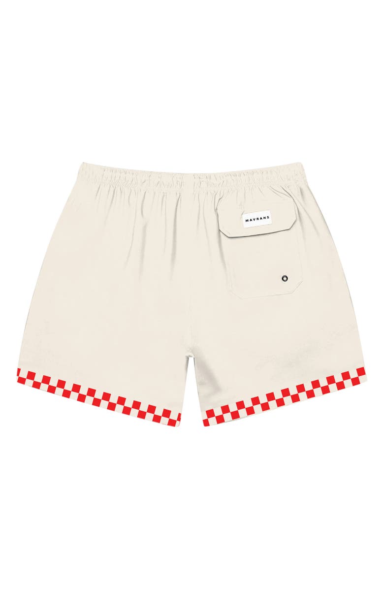 MAVRANS Victory Lap Palm Swim Trunks, Alternate, color, 