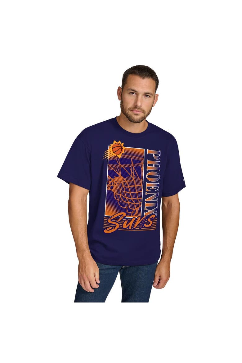 Men's Tommy Jeans Purple Phoenix Suns Noah Swish T-Shirt, Alternate, color, Purple