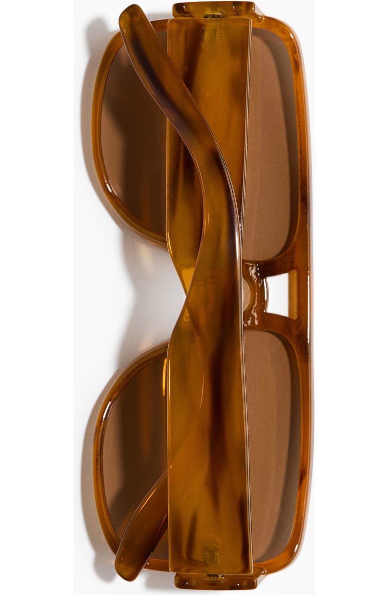 H&M Polarised Sunglasses, Alternate, color, Brown/Tortoiseshell Pattern