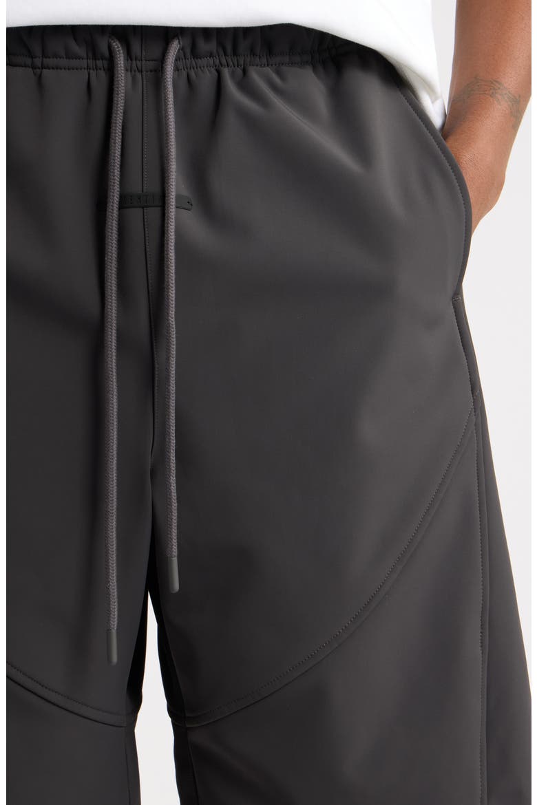 90s Relaxed Moto Shorts, Alternate, color, INK BLACK