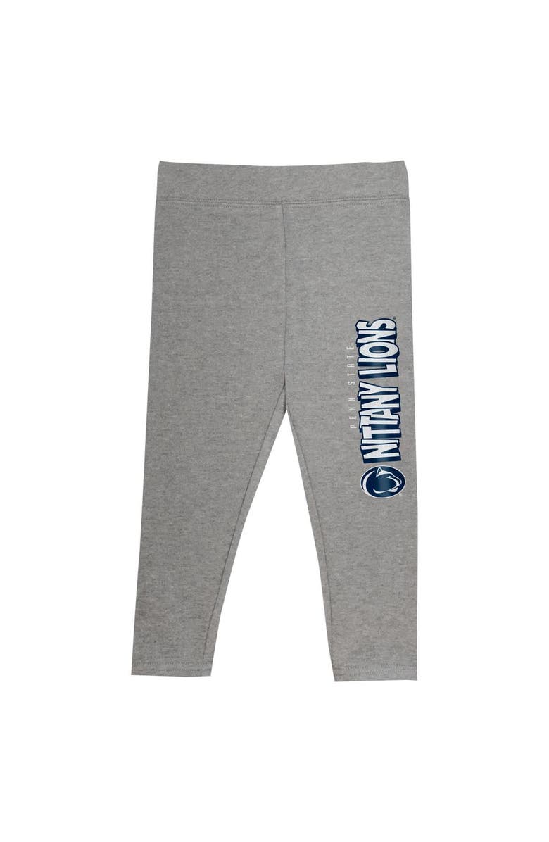 Outerstuff Girls Preschool Navy Penn State Nittany Lions Preschool Clubhouse Pullover Hoodie & Legging Set, Alternate, color, Navy