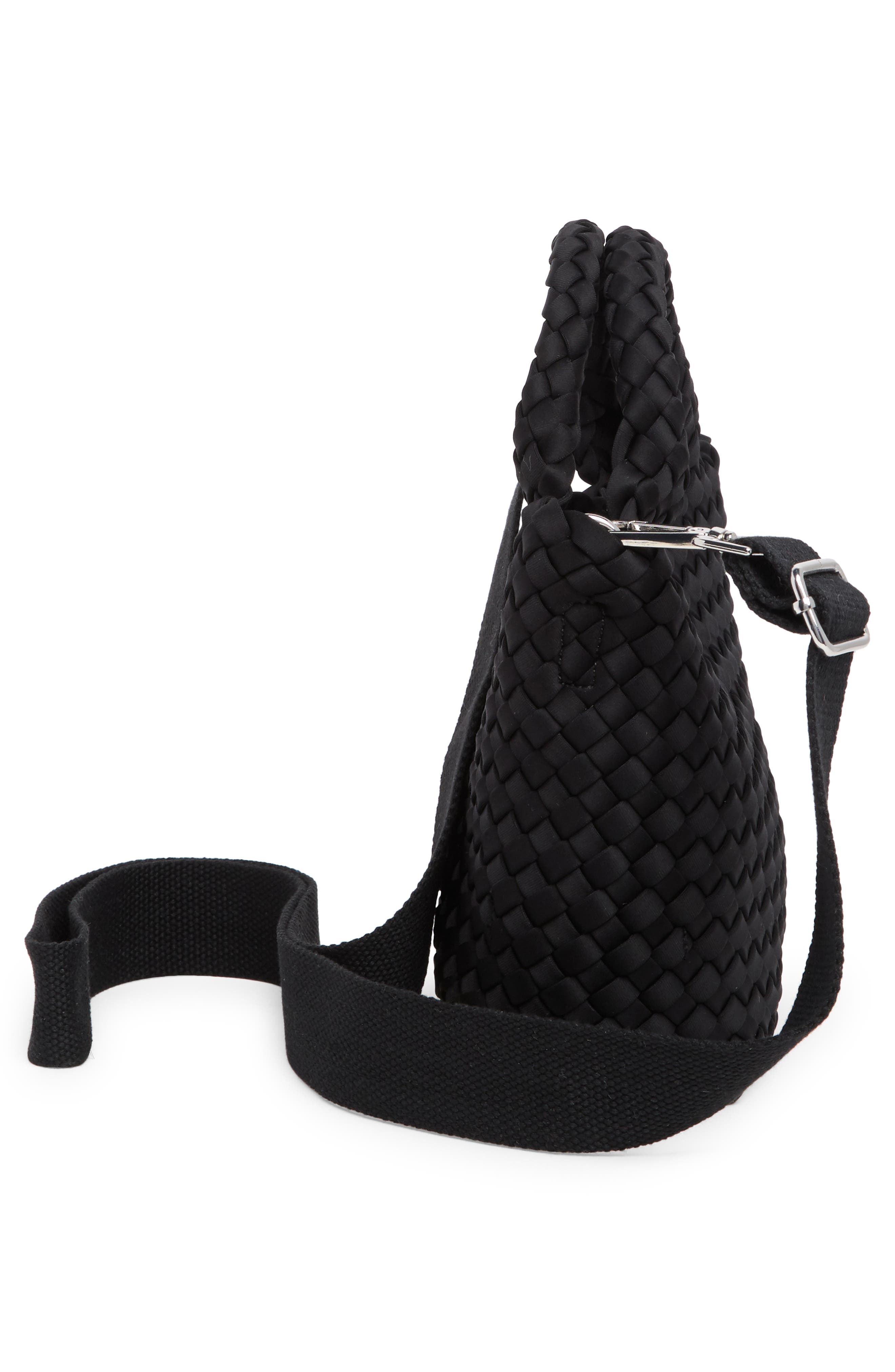 BCBG Woven Mini Crossbody Bag, Alternate, color, 