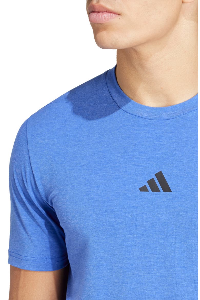 AEROREADY Performance T-Shirt, Alternate, color, SEMI LUCID BLUE