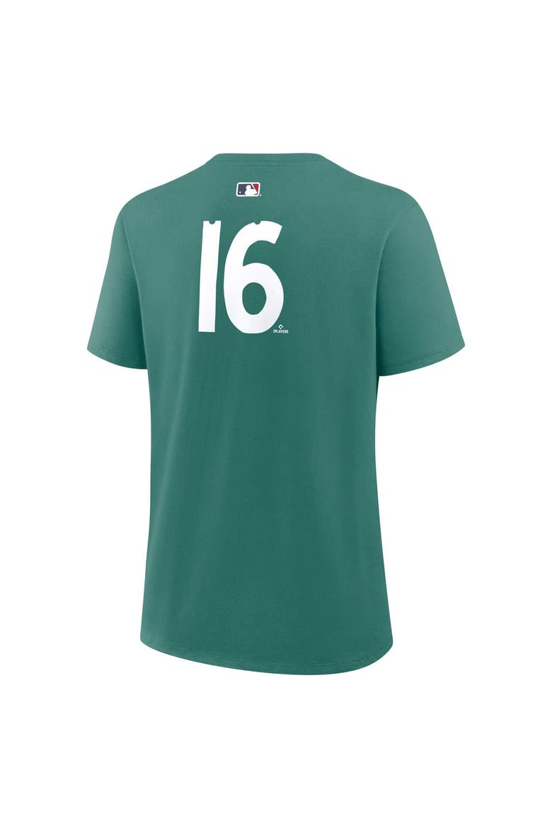 Women's Nike Jarren Duran Green Boston Red Sox City Connect Name & Number T-Shirt, Alternate, color, Green
