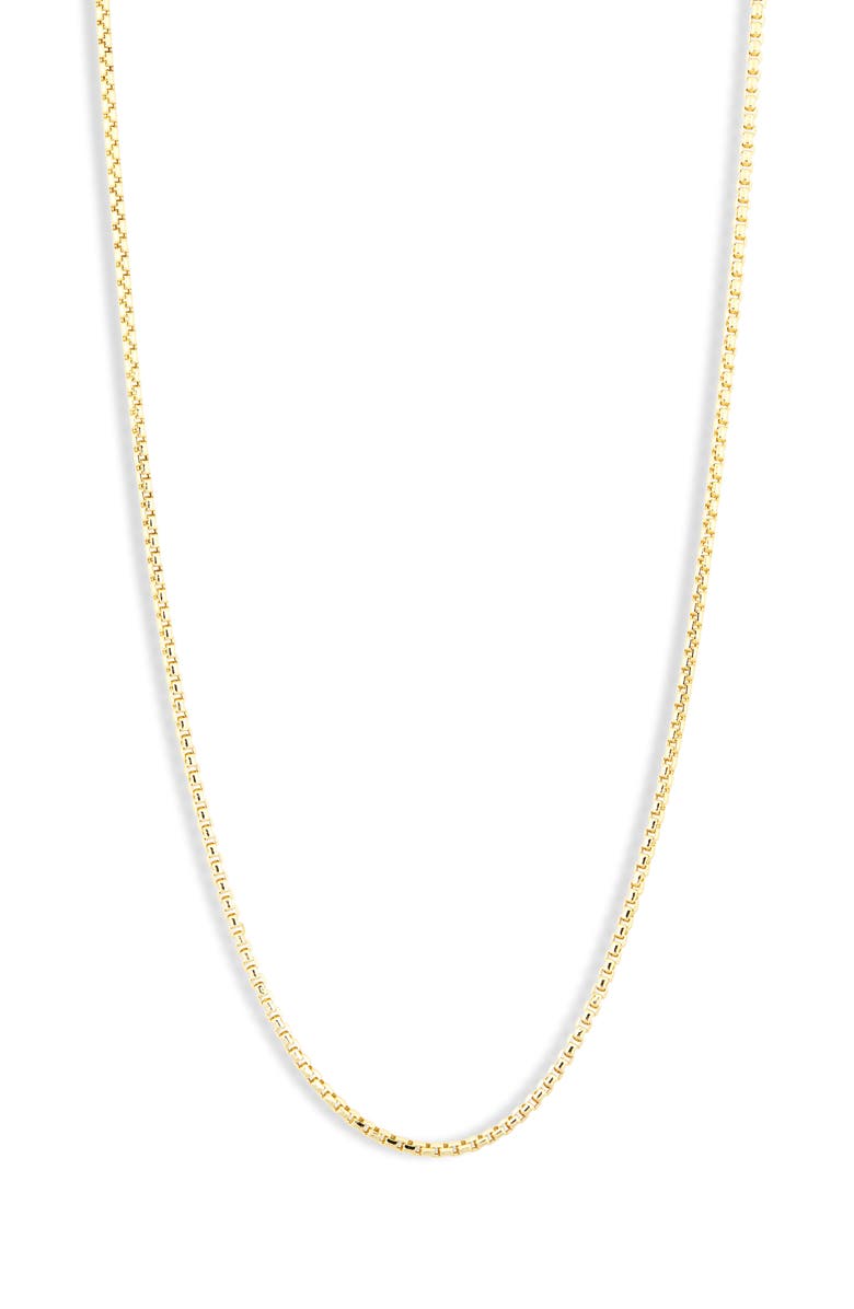Bony Levy Men's 14K Gold Nugget Chain Necklace, Main, color, 