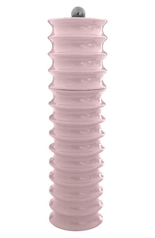 Addison Ross London Twister Lacquer Wood Mill In Pink