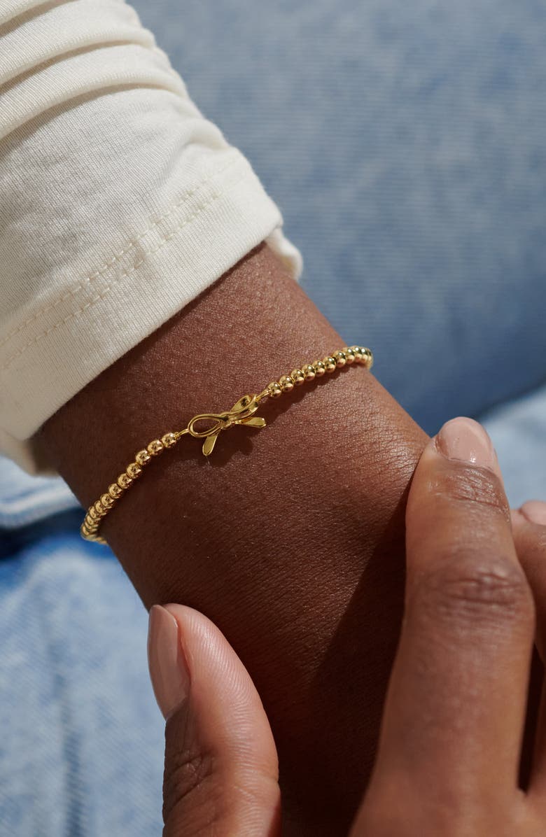 A Littles & Co A Little 'Thank You' Bracelet in Gold-Tone Plating, Alternate, color, Metallic Gold