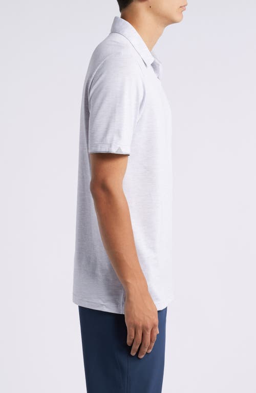 TRAVISMATHEW TRAVISMATHEW LATE AT NIGHT HEATHERED POLO