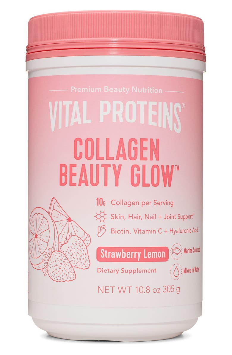 Vital Proteins Collagen Beauty Glow Dietary Supplement, Main, color,