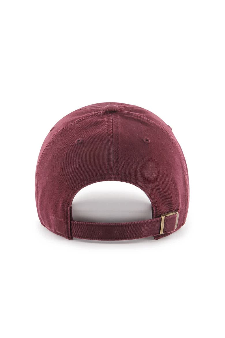 Men's '47  Maroon Texas A&M Aggies Ol' Sarge Basketball Clean Up Adjustable Hat, Alternate, color, Maroon