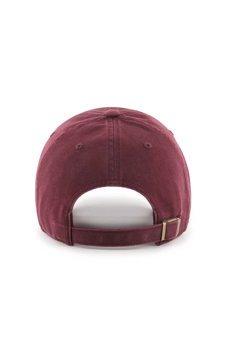 '47 Men's '47  Maroon Texas A&M Aggies Ol' Sarge Basketball Clean Up Adjustable Hat, Alternate, color, Maroon