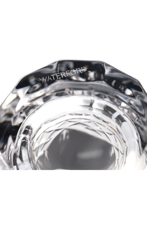 Waterford Lismore Crystal Cocktail Shaker In Black