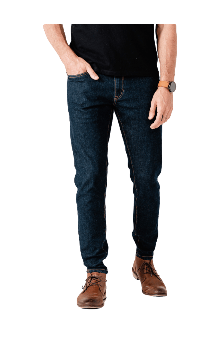 Dapper Boi Slim Indigo Jeans, Main, color, Indigo