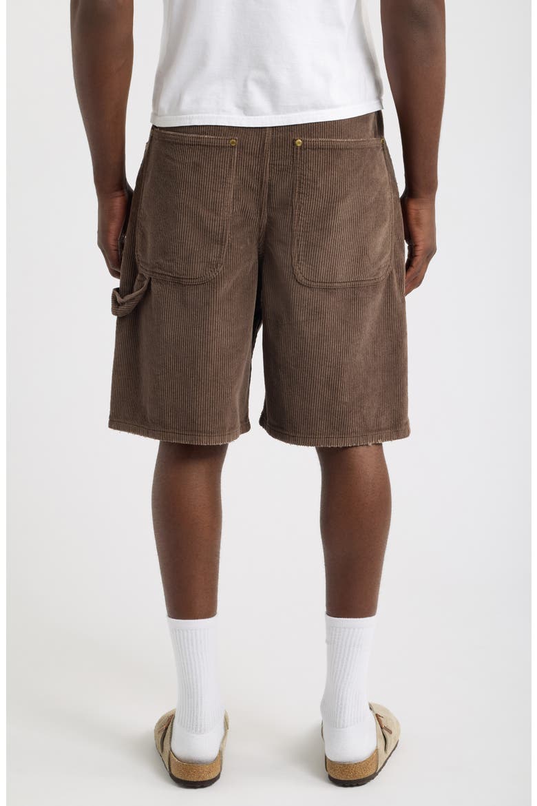 Corduroy Shorts, Alternate, color, BROWN