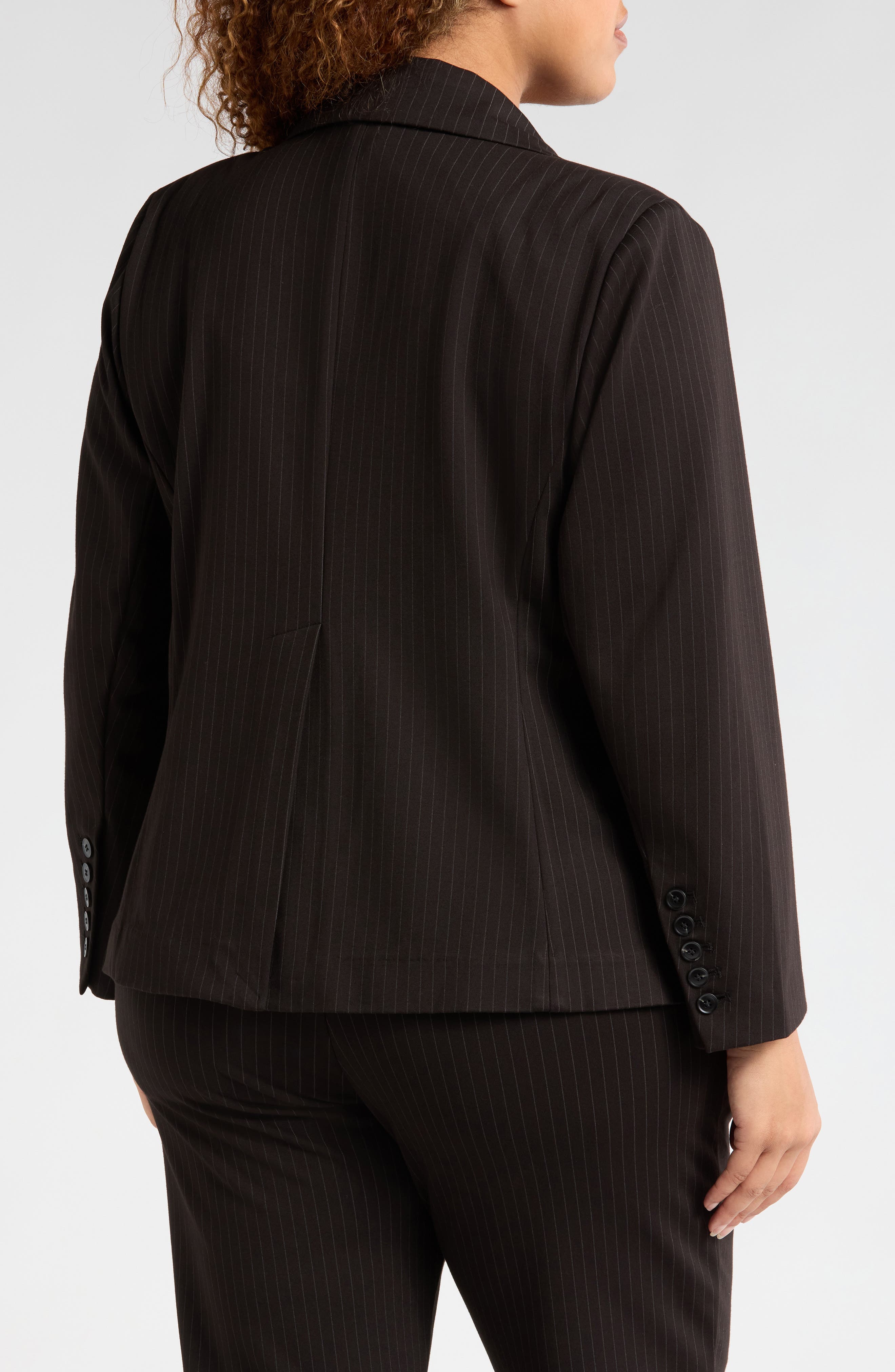 Bianca Stretch Ponte Double Breasted Blazer - image 4