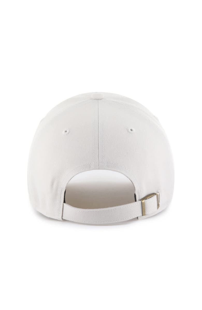 '47 Men's '47 Cream Philadelphia Eagles Ballpark Offside Adjustable Hat, Alternate, color, 