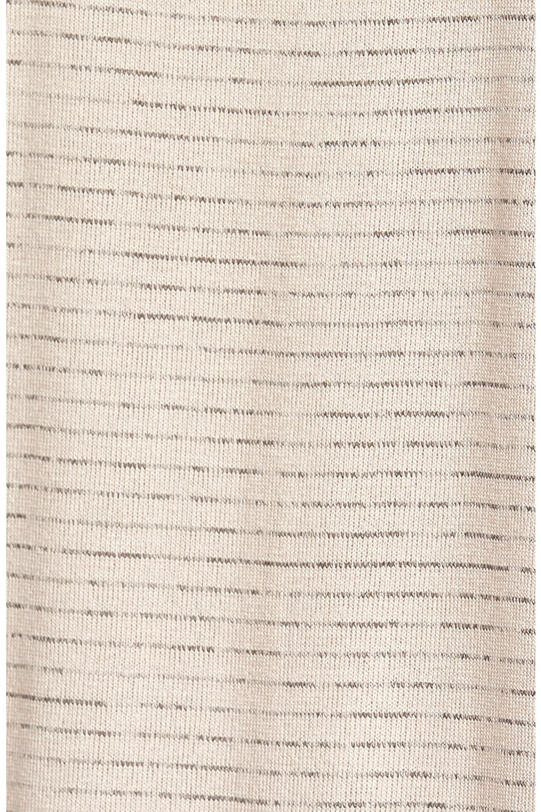 Project Social T Stripe Henley Tee, Alternate, color, TAUPE/ BLACK