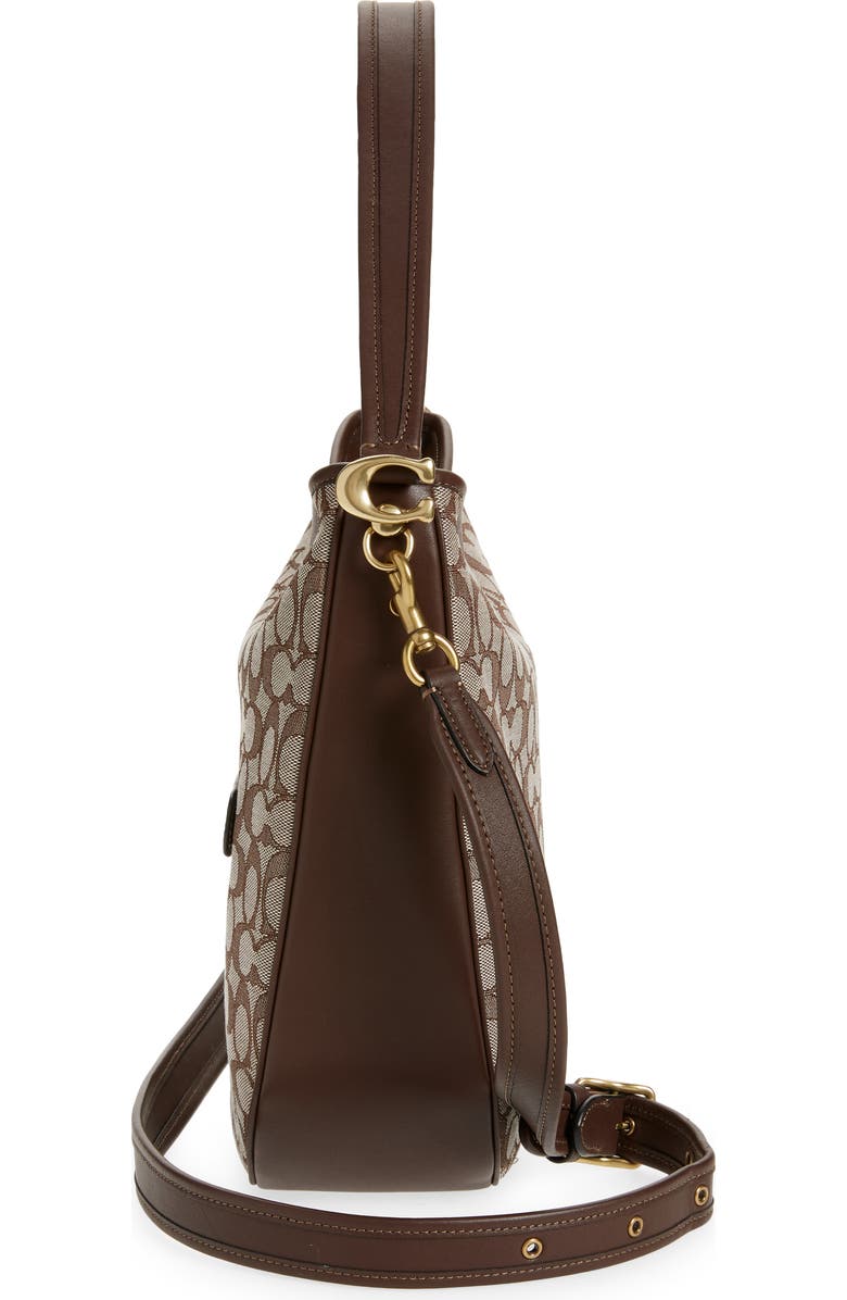 COACH Soft Tabby Signature Jacquard Hobo Bag, Alternate, color,
