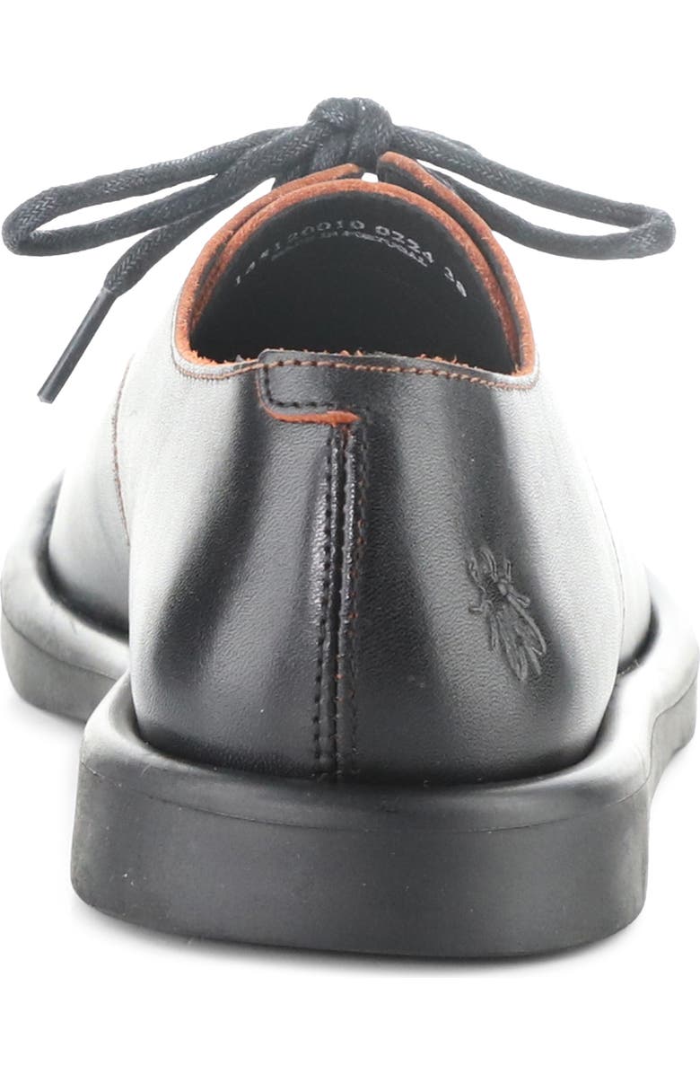 Fly London Teni Lace-Up Shoe, Alternate, color, 010 Black/ Red Java