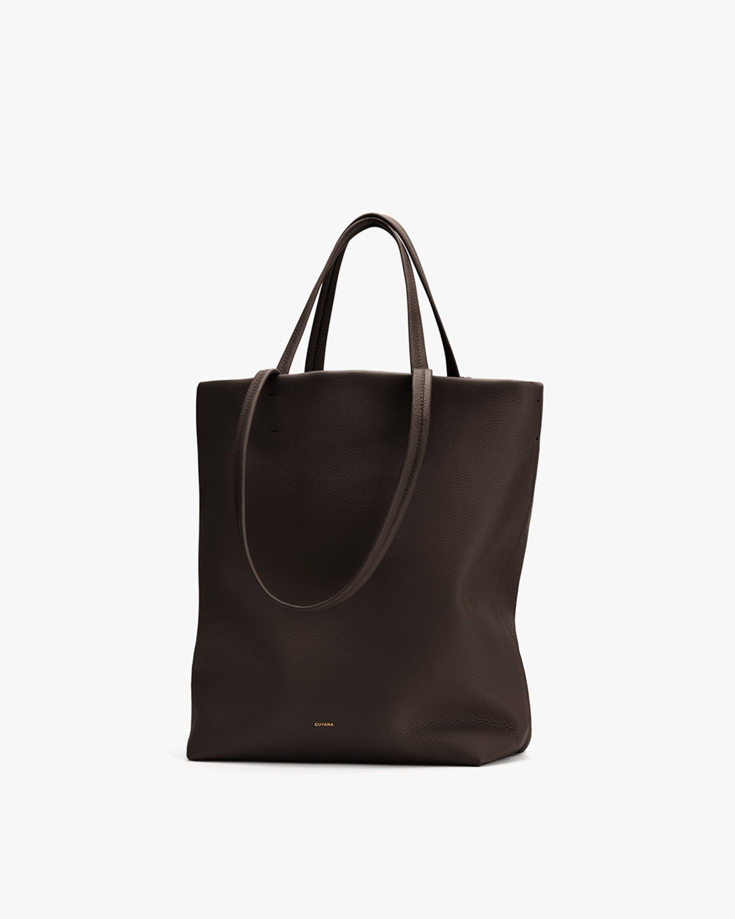 Cuyana Tall Easy Tote, Alternate, color, Mocha