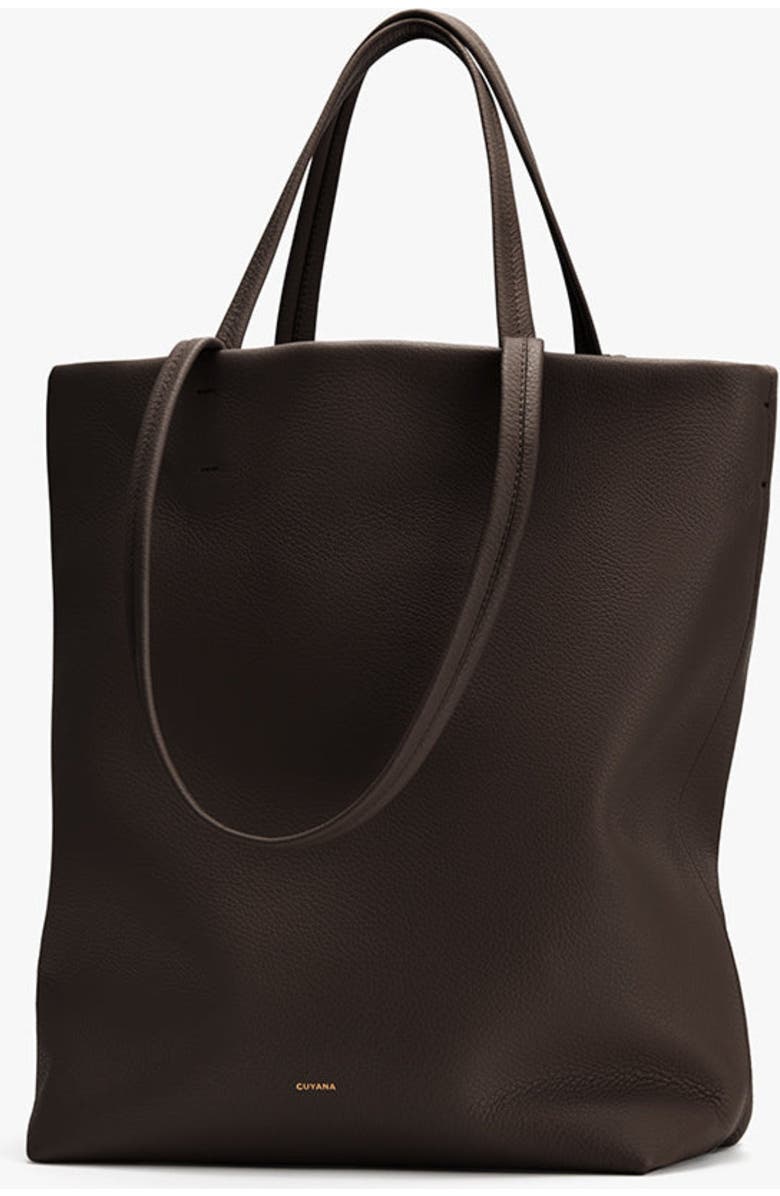 Cuyana Tall Easy Tote, Alternate, color, Mocha