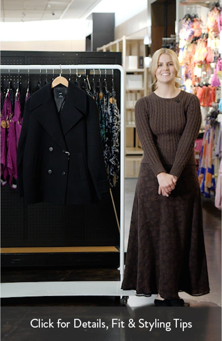 Goya Double Breasted Blazer, sales video thumbnail