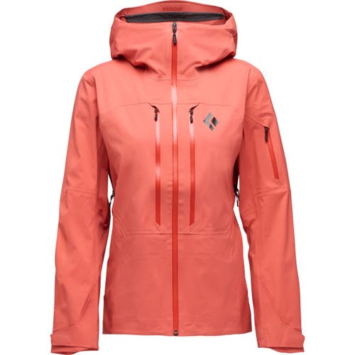 Black Diamond Recon Lt Shell Jacket In Red