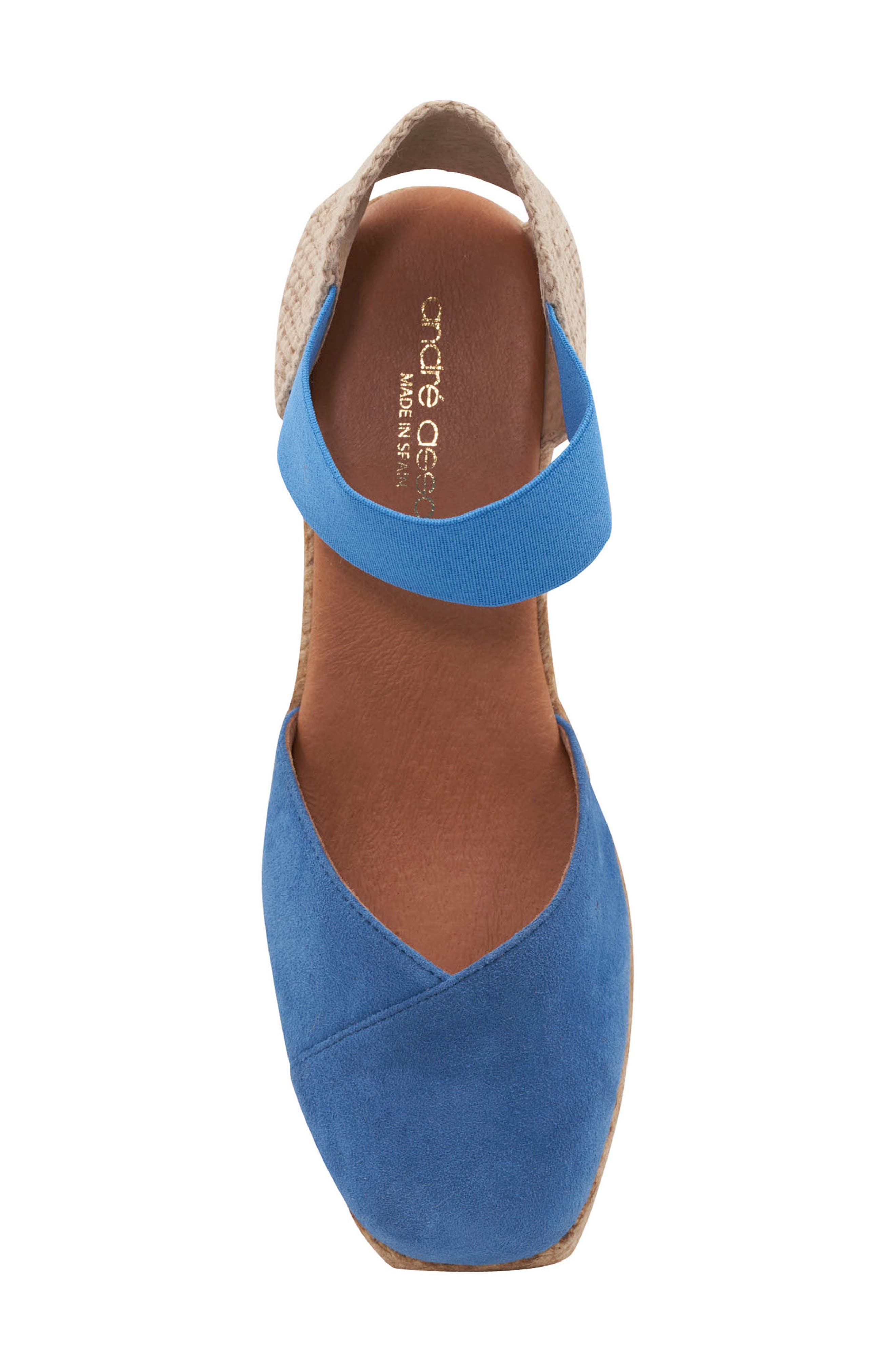 Pedra Espadrille Wedge, Alternate, color, FRENCH BLUE