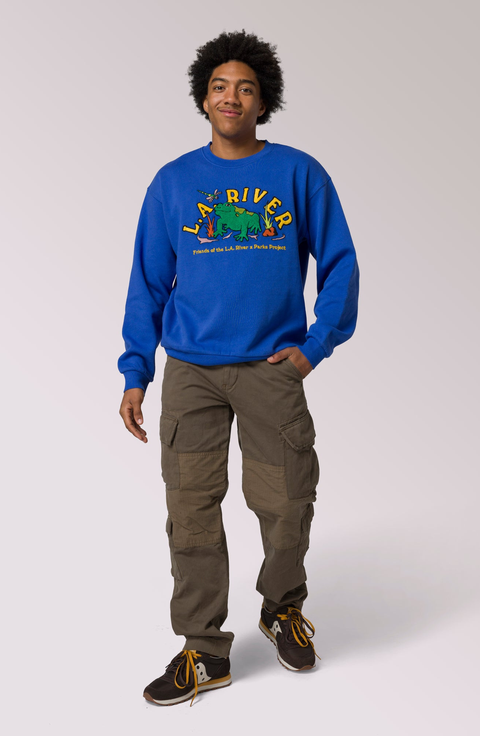 LA River Toadally Crewneck
