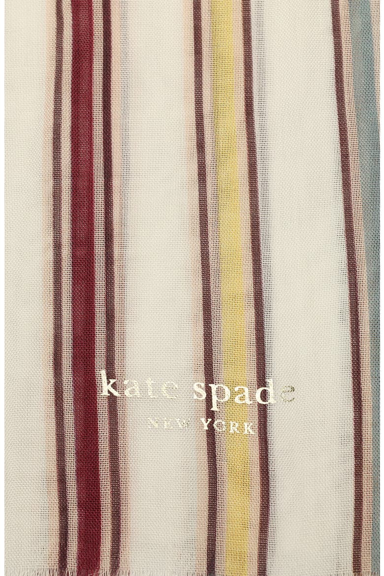 viscose oblong scarf, Alternate, color, MULTI