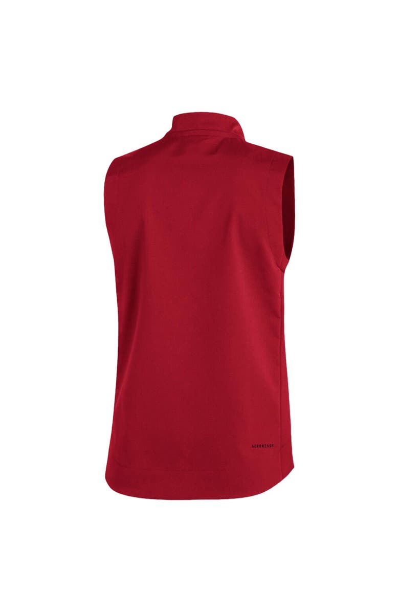 adidas Men's adidas Scarlet Nebraska Huskers Game Mode Full-Zip Vest, Alternate, color, 