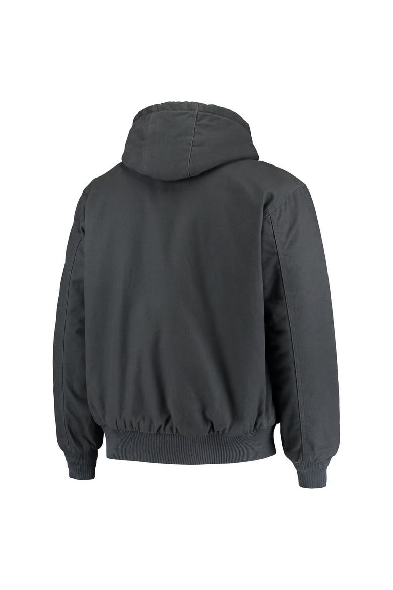 Men's Dunbrooke Navy New England Patriots Dakota Cotton Canvas Hooded Jacket, Alternate, color, Navy