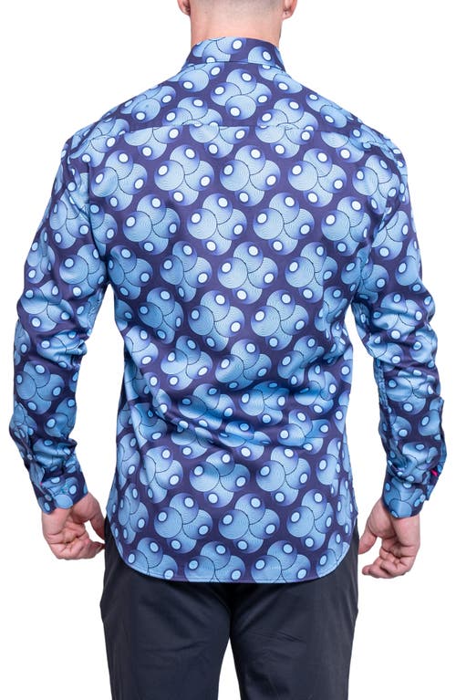 Maceoo Fibonacci Resistance Contemporary Fit Button-up Shirt