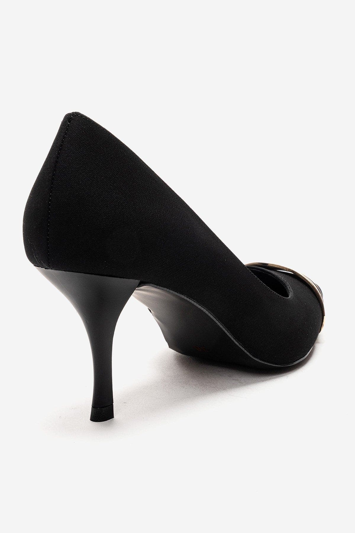 Prologue Shoes Kendra Pointed Toe Stiletto Pump, Alternate, color, Black