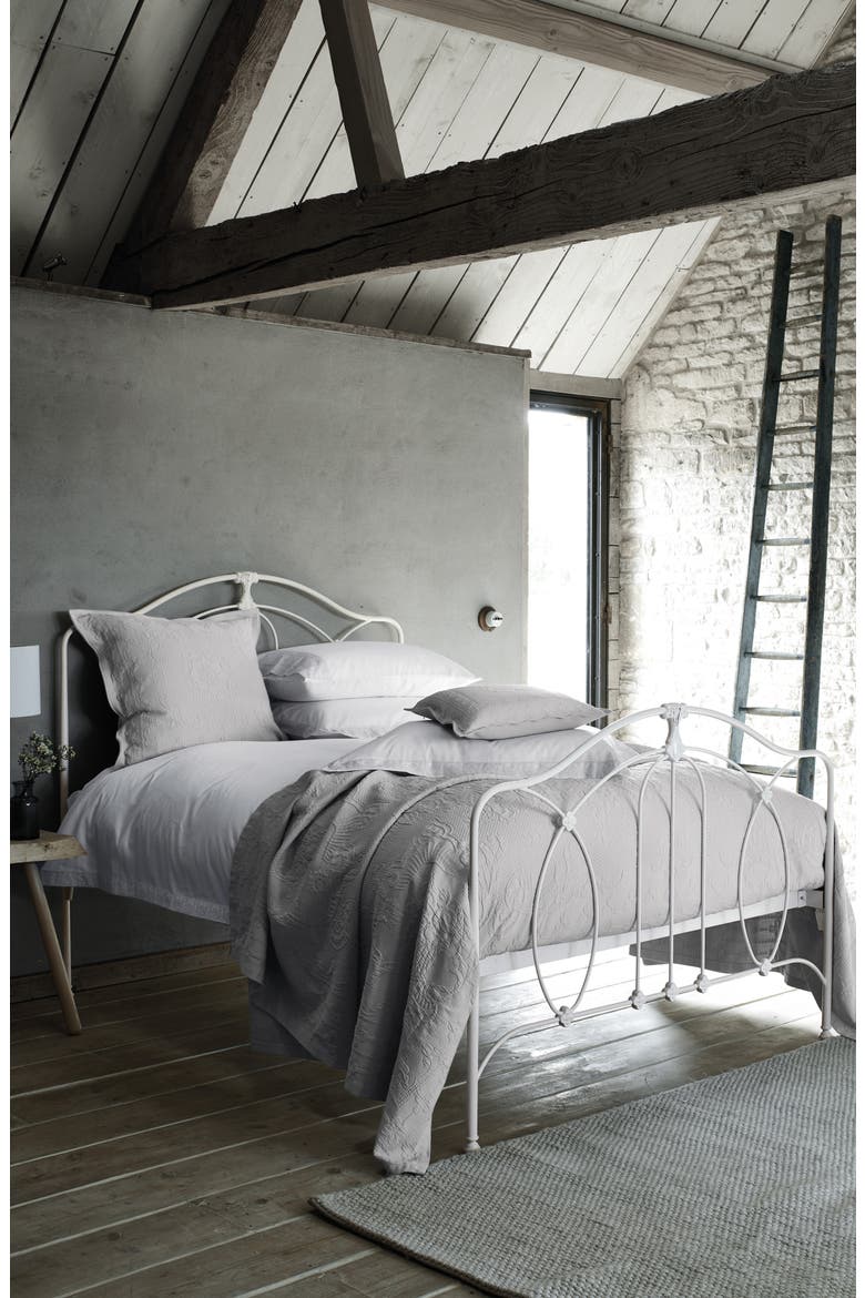 Vintage Etienne Bedspread, Alternate, color, GREY