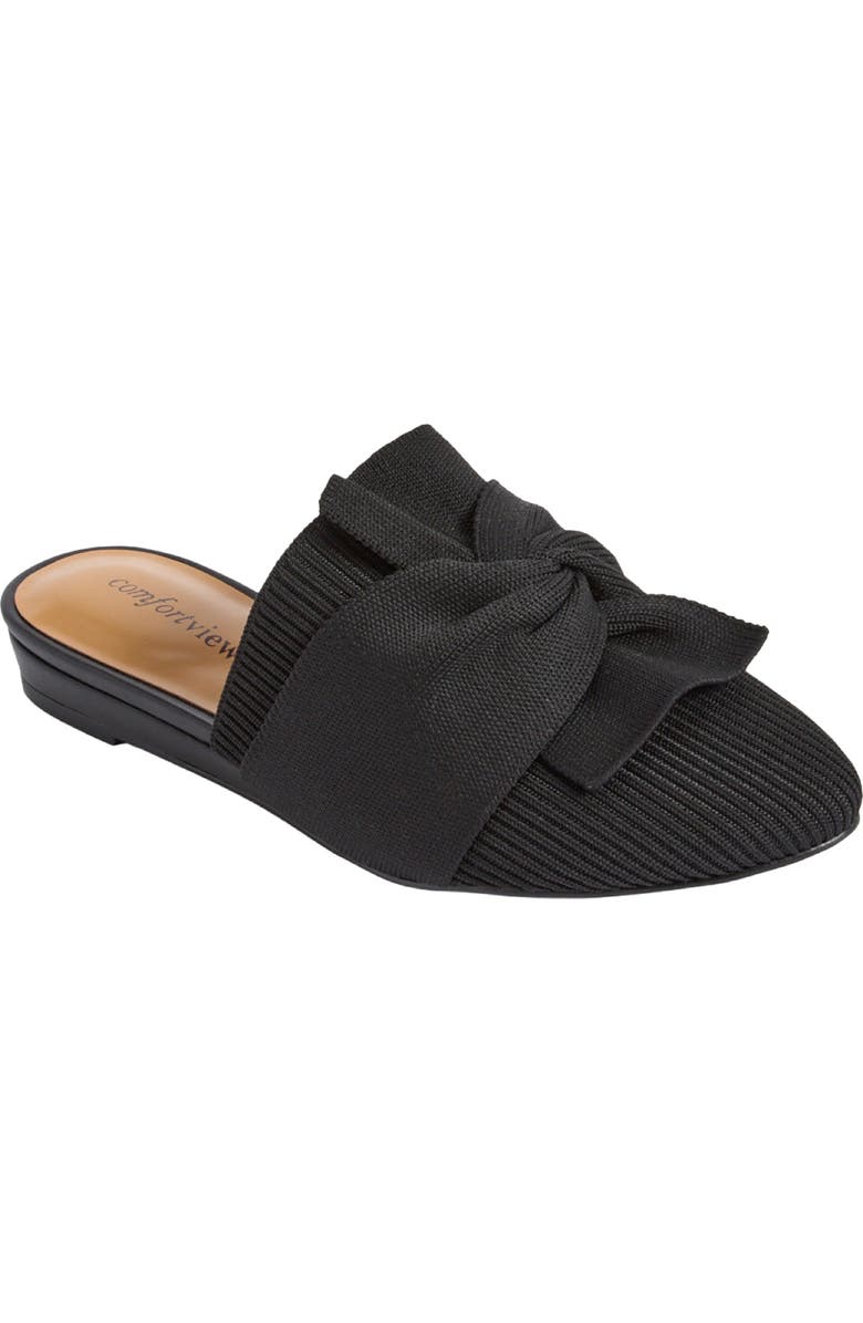 Comfortview The Savannah Slip On Mule, Main, color, Black