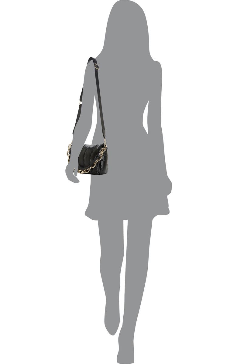 Vince Camuto Lonhi Quilted Nylon Crossbody Bag, Alternate, color,