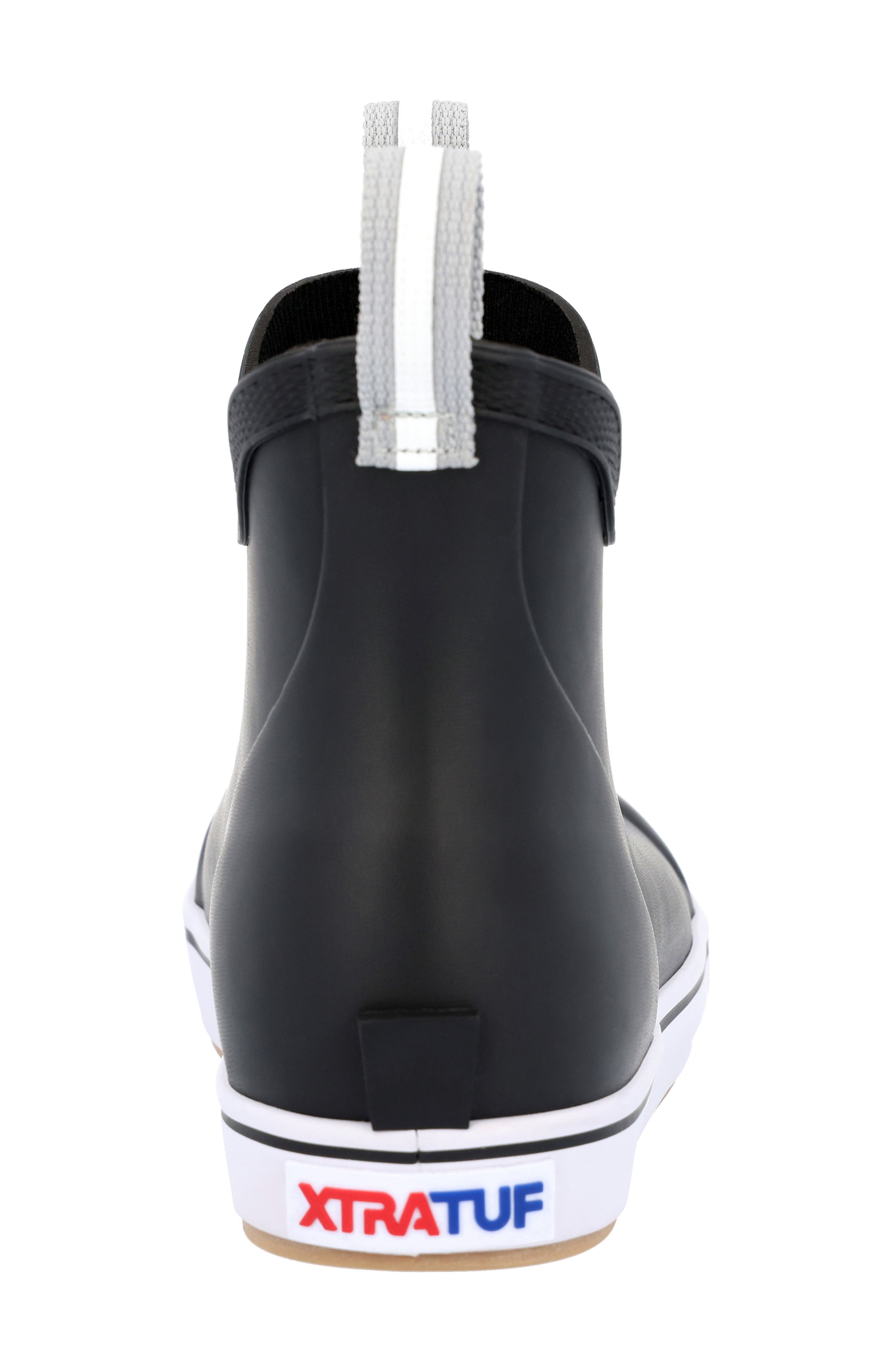XTRATUF Kids' Ankle Deck Boot, Alternate, color, Black