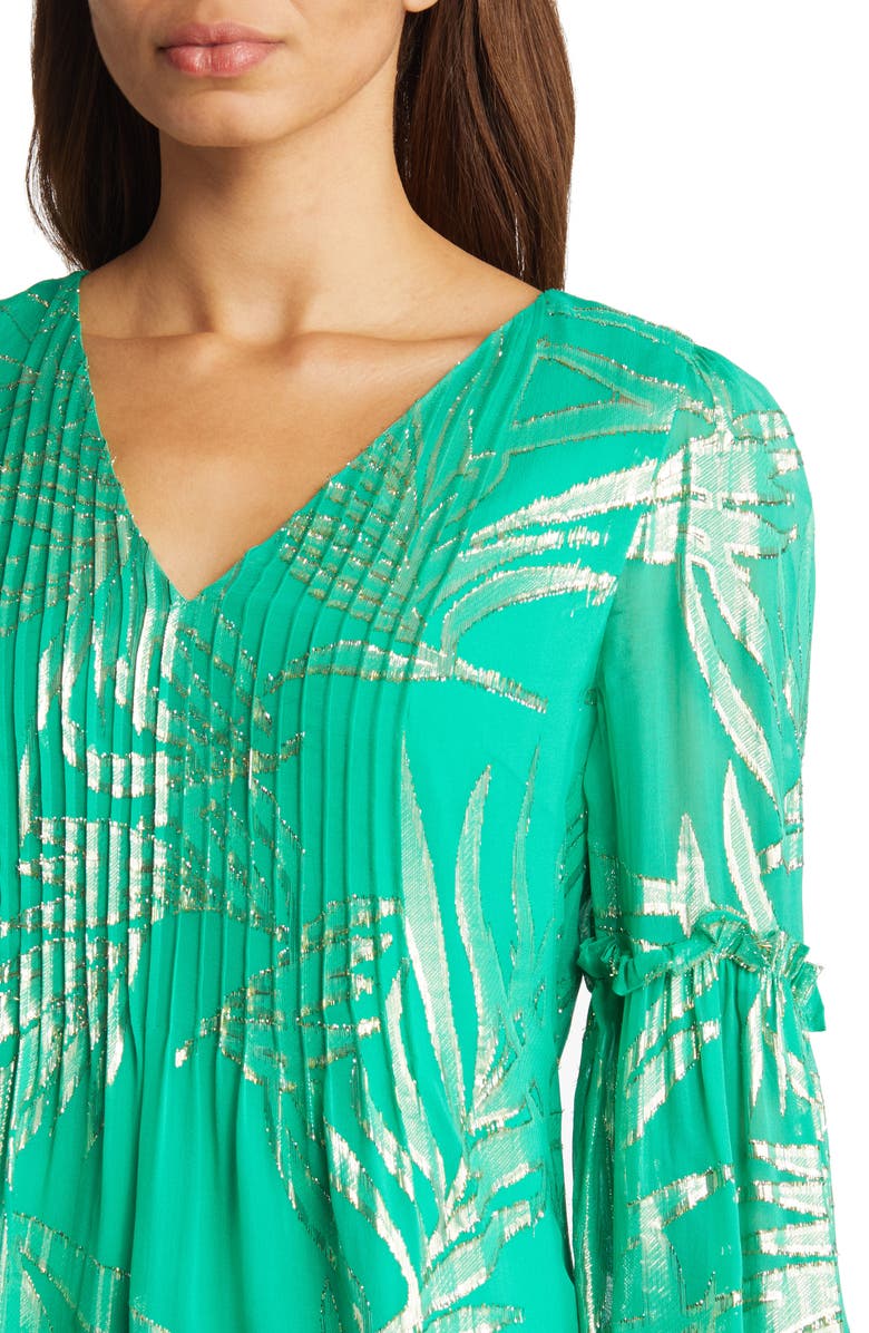 chinese dress ladies Lilly Pulitzer Cleme Long Sleeve Silk Dress Onyx Fish Clip Chiffon 0 at  Amazon Women's Clothing store main image 1