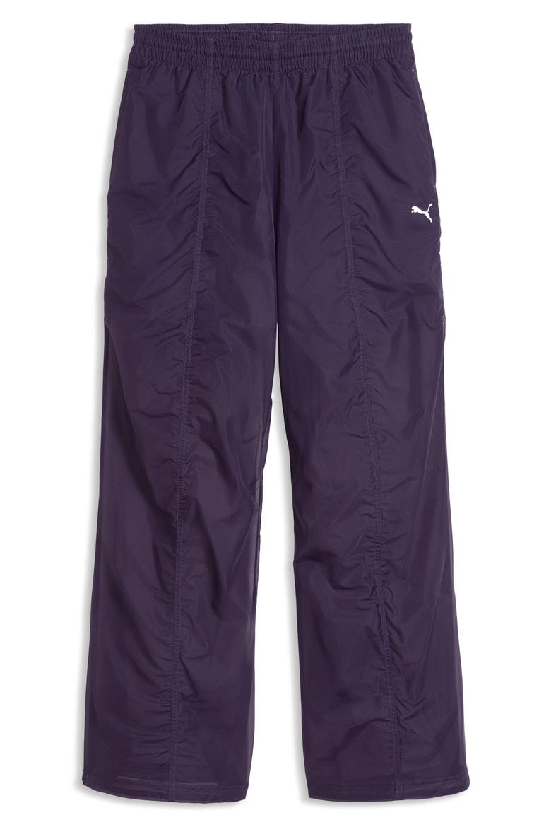 Dare To Woven Track Pants, Alternate, color, DEEP PLUM