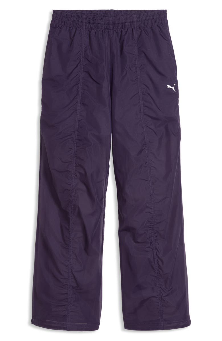 PUMA Dare To Woven Track Pants, Main, color, Deep Plum