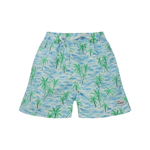 Boys UPF 50+ Wesley Swim Trunks with Mesh Liner